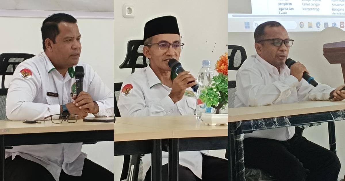 Gelar Rapat Kerja (Raker) : Kemenag Morotai Bahas Program 2026, Evaluasi Kinerja 2025, dan Disiplin ASN