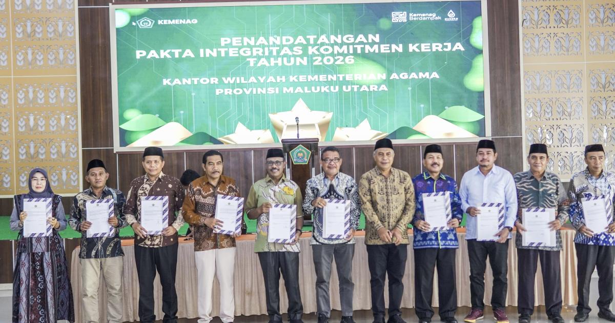 TEKEN PAKTA INTEGRITAS 2026 : ABDURACHMAN ASSAGAF TEGASKAN KOMITMEN TATA KELOLA BERSIH