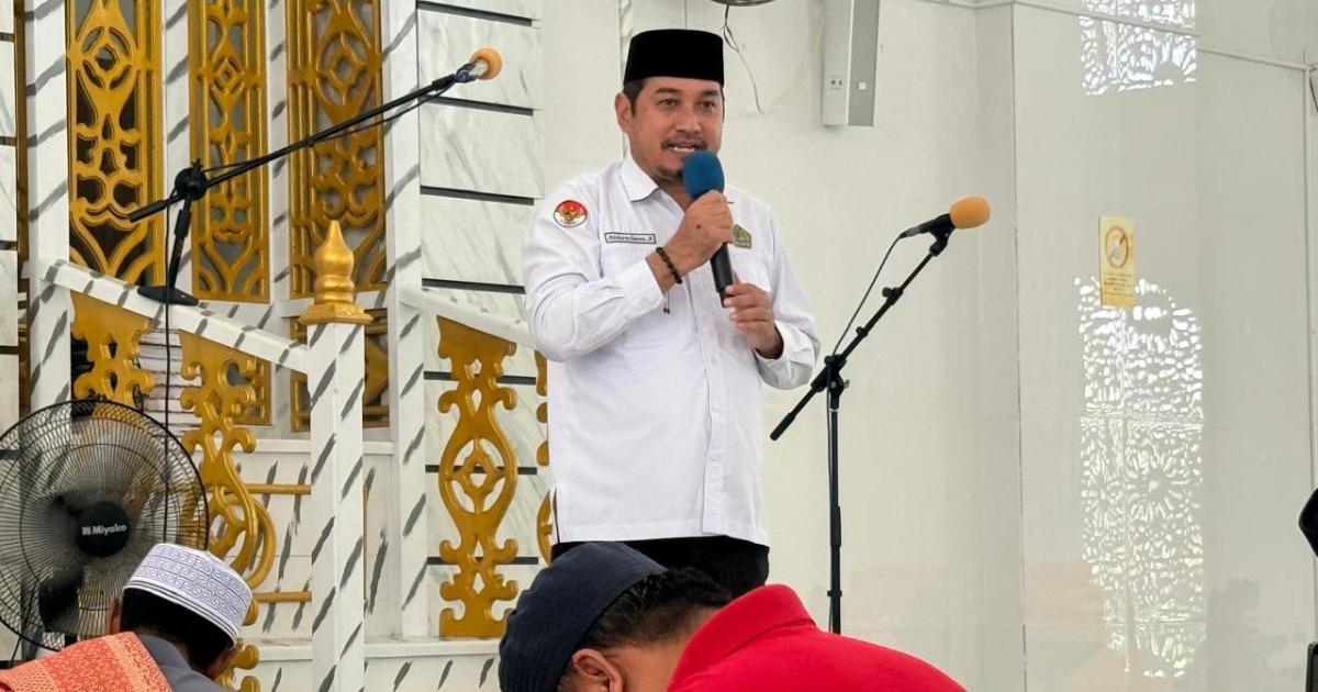 Safari Ramadhan di Masjid Agung, Kakankemenag Morotai Tekankan Penyucian Hati dan Penguatan Ukhuwah